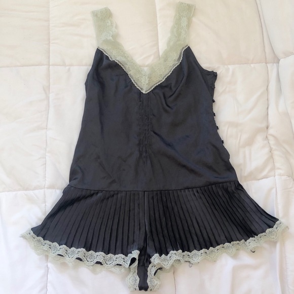 Victoria’s Secret satin pleated romper 🕊 - Picture 5 of 5